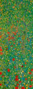 Campo di papaveri da Gustav Klimt